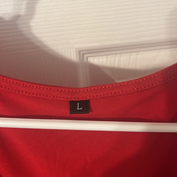 Red Summer Dress - Picture 2 of 7